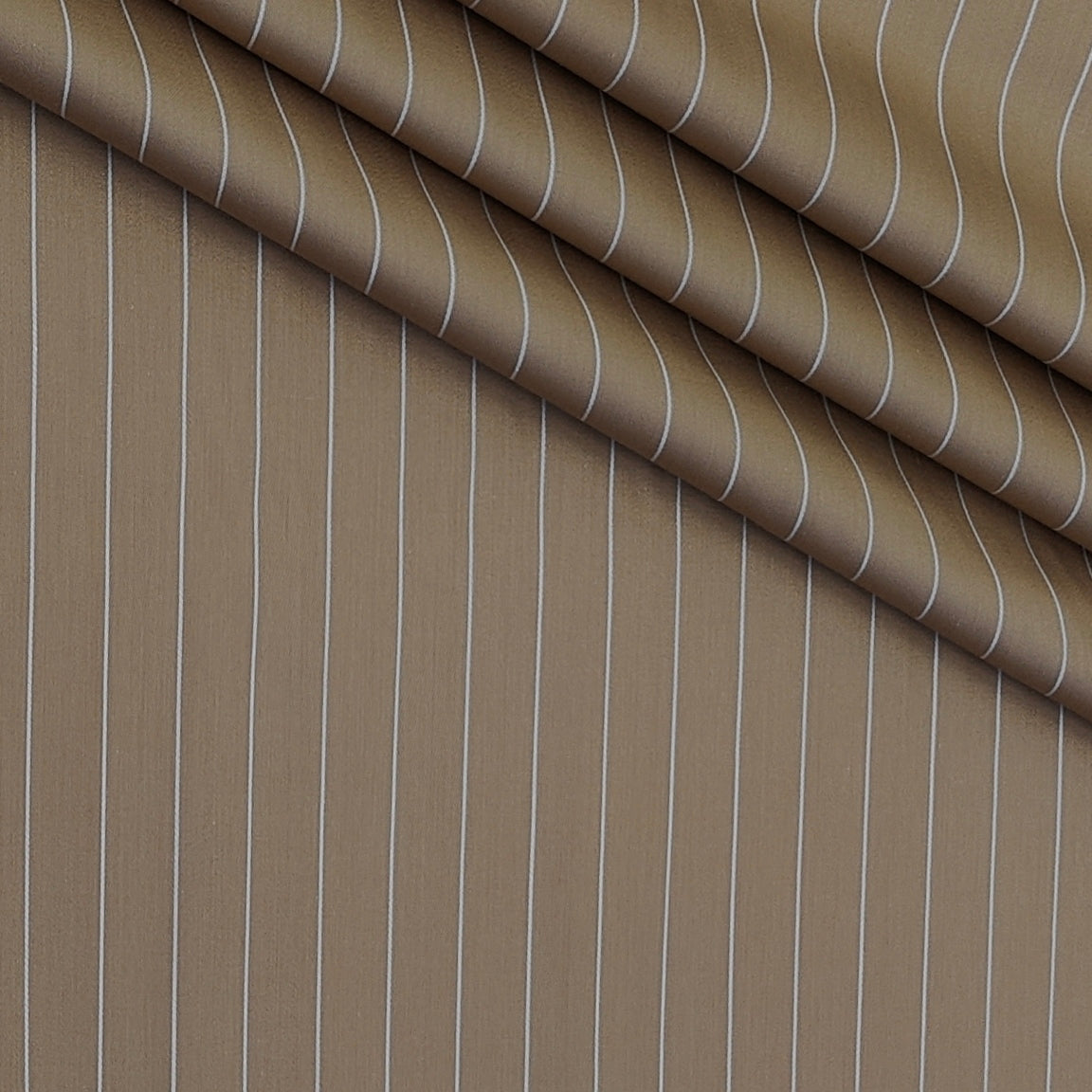Shirt Fabric Soktas Finest 80s Giza Cotton Lining Colour Mocha Brown